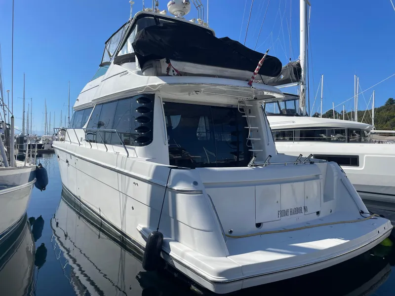 Slide: The Image of Carver Yachts 530 Voyager Pilothouse 2000 - 57
