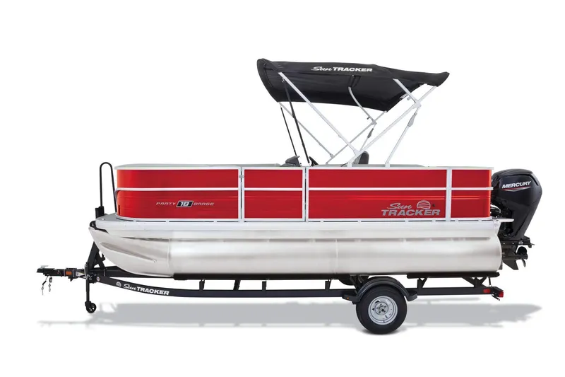 Slide: The Image of Sun Tracker Party Barge 18 DLX 2026 - 23