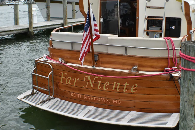 Slide: The Image of Midnight Lace 44 Flybridge - Rumrunner edition 1987 - 5