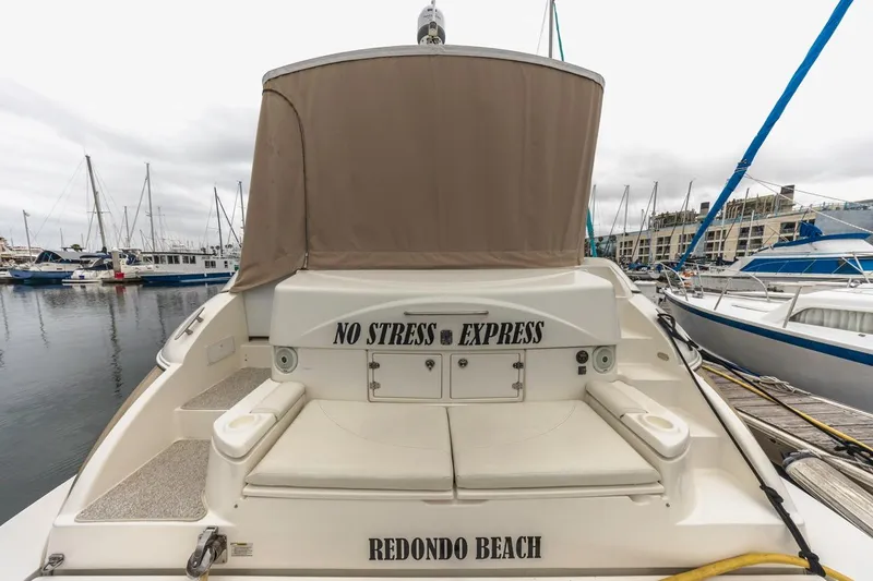 Slide: The Image of 2007 Cruisers Yachts 560 Express docked at Redondo Beach marina. - 40