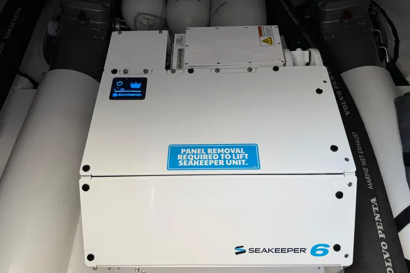 Slide: The Image of Seakeeper 6 unit in 2027 Princess F50 yacht engine room. - 30