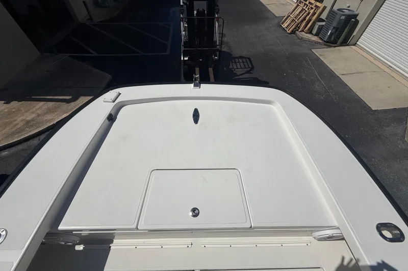 Slide: The Image of 2019 Calcutta 263 boat deck, white surface, outdoor setting. - 47