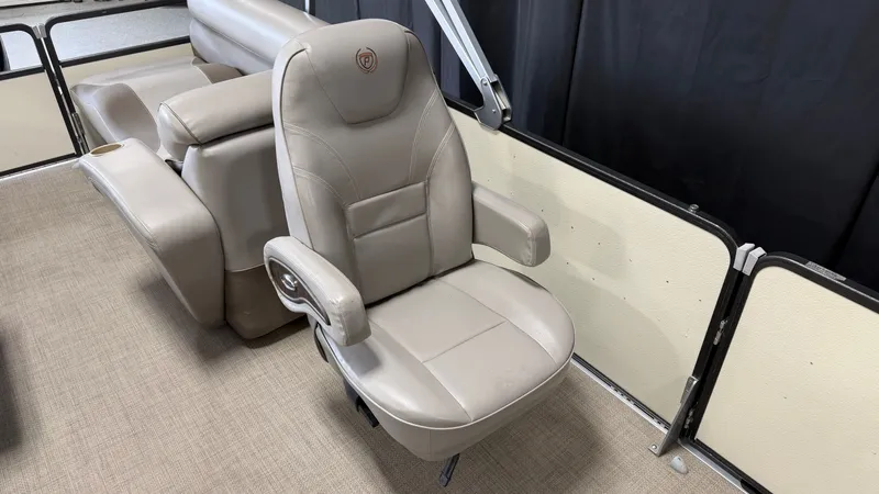 Slide: The Image of A beige captain's chair on a 2014 Premier 240 Sunsation SL. - 32