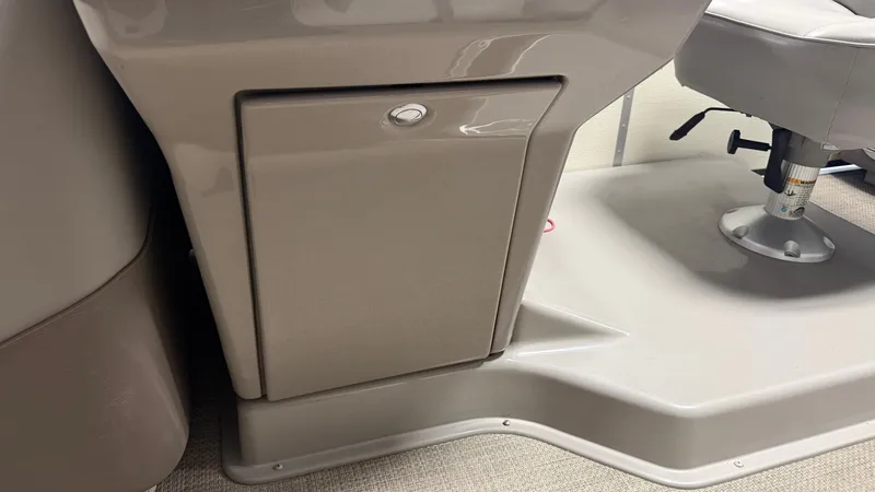 Slide: The Image of The image shows part of the interior of a 2014 Premier 240 Sunsation SL. - 35