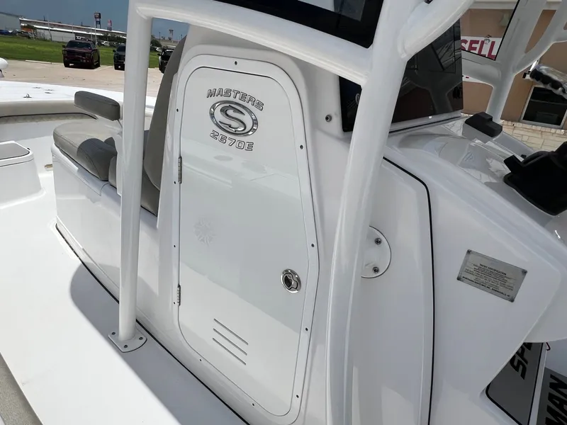 Slide: The Image of Sportsman Masters 267OE Bay Boat 2021 - 24