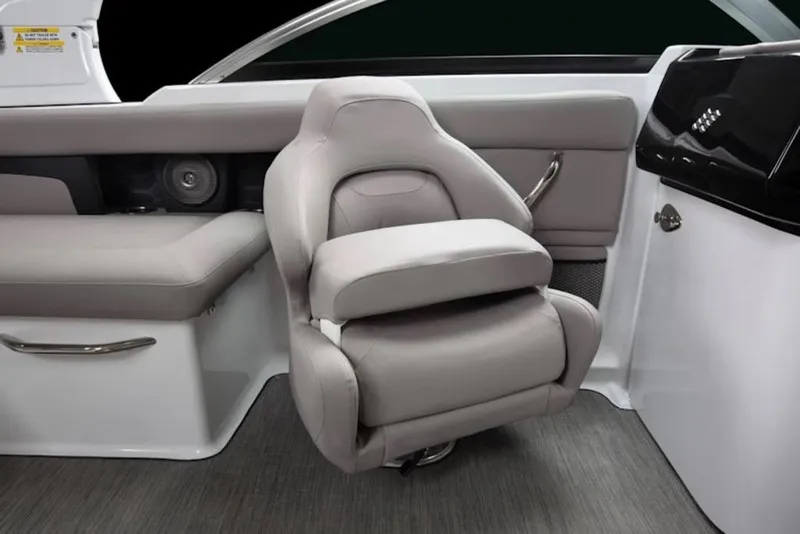 Slide: The Image of 2026 Four Winns HD3 boat interior with plush seating and modern design. - 14