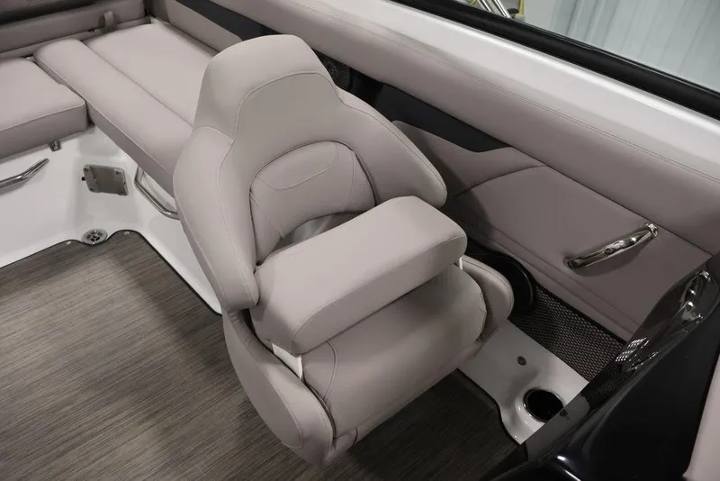 Slide: The Image of 2026 Four Winns HD3 boat interior with plush seating and modern design. - 41