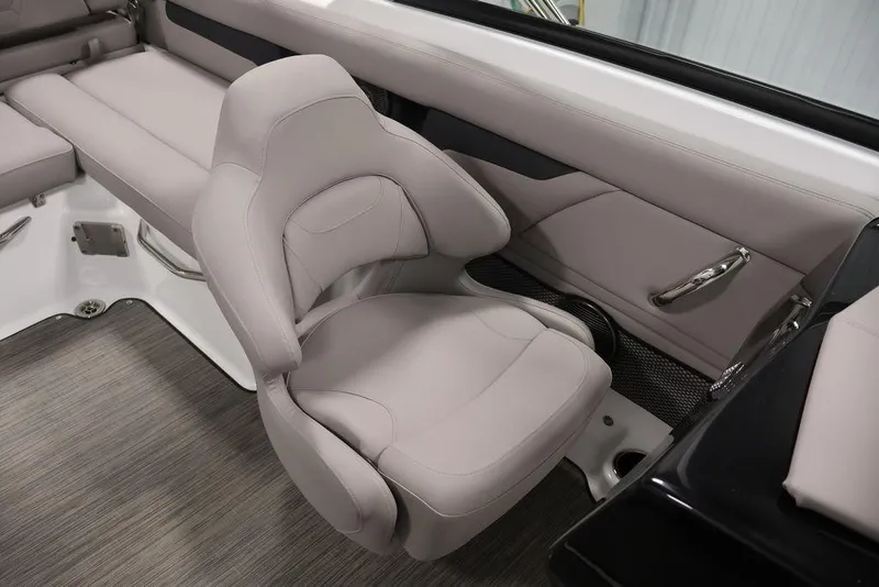 Slide: The Image of 2026 Four Winns HD3 boat interior with plush seating and modern design. - 47
