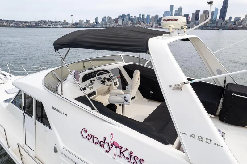 Slide: The Image of Meridian 490 Pilothouse 2003 - 68
