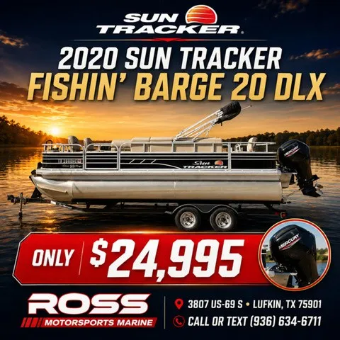 The Image of Sun Tracker Fishin' Barge 20 DLX 2020 - 1