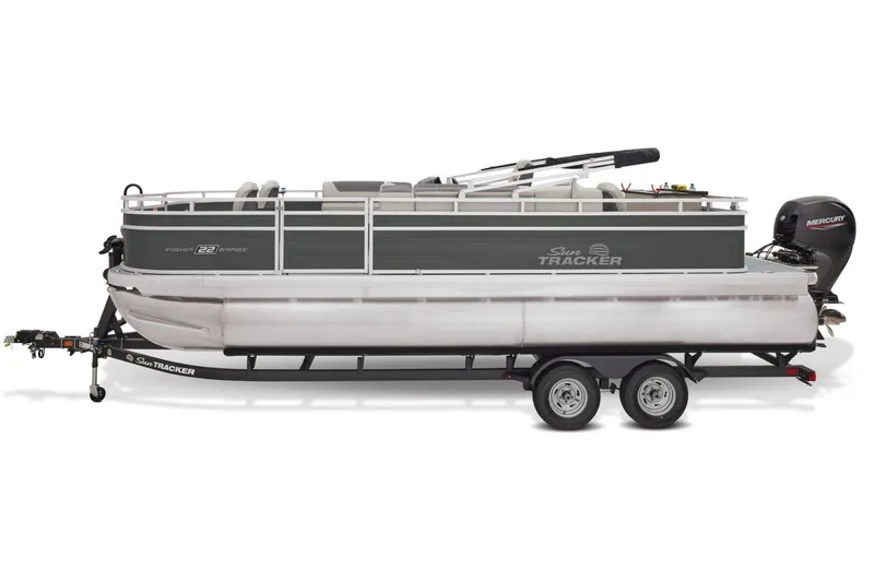 Slide: The Image of Sun Tracker Fishin' Barge 22 DLX 2026 - 22
