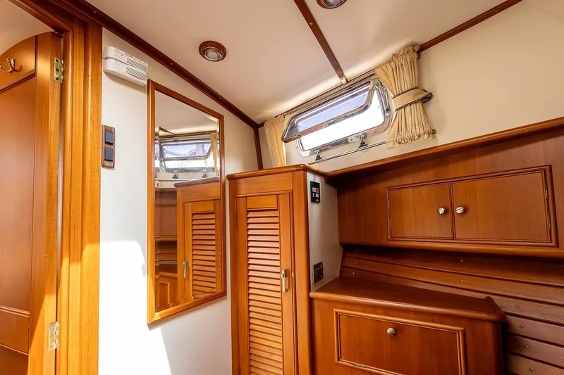 Slide: The Image of Owners stateroom storage and finish - 20