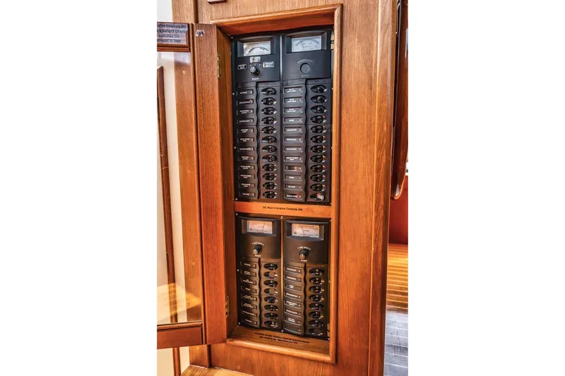 Slide: The Image of Electrical panel opposite galley with easy access - 21