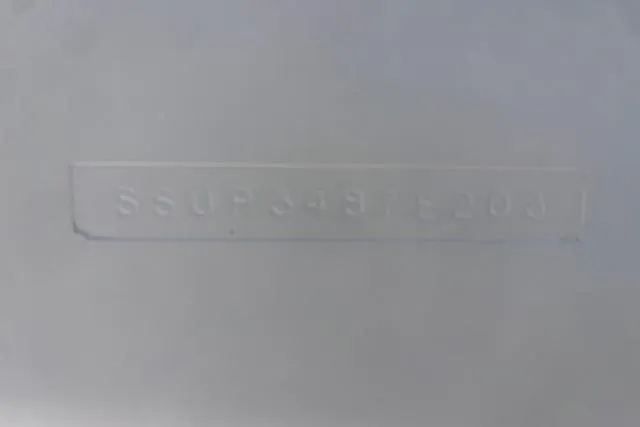 Slide: The Image of Hull identification number on a 2003 Pursuit 3000 Express boat. - 41