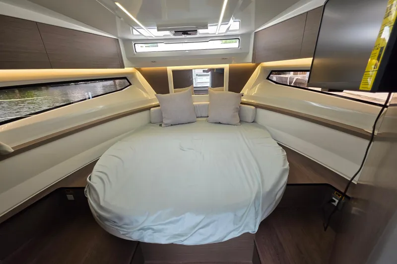 Slide: The Image of Luxurious cabin interior of 2025 Jeanneau NC 895 Series 2 boat. - 32