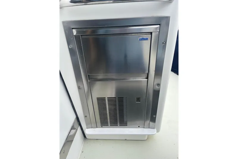 Slide: The Image of Stainless steel Isotherm refrigerator on 2018 Back Cove 41 yacht. - 27