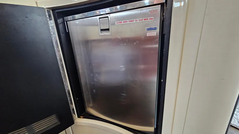 Slide: The Image of Stainless steel refrigerator inside 2005 Neptunus 56 Flybridge yacht. - 40