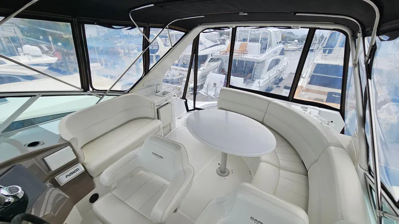 Slide: The Image of Carver Yachts 450 Voyager Pilothouse 2000 - 54