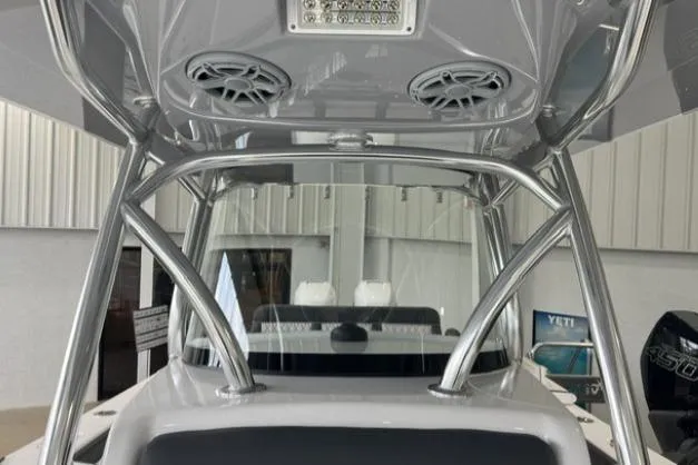 Slide: The Image of 2022 Valhalla Boatworks V-33 interior with sleek design and modern features. - 6