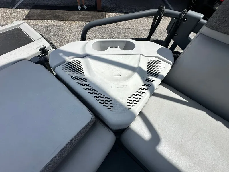Slide: The Image of Close-up of the seating area on a 2023 Sea-Doo 21 SWITCH SPORT. - 34