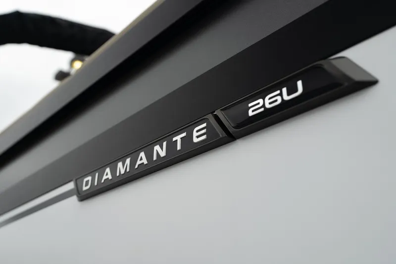 Slide: The Image of Close-up of 2026 Viaggio Diamante U 26 emblem on sleek surface. - 12