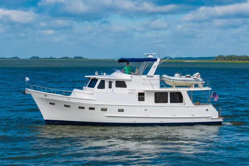Slide: The Image of 2016 DeFever Euro 52 on the water. - 7