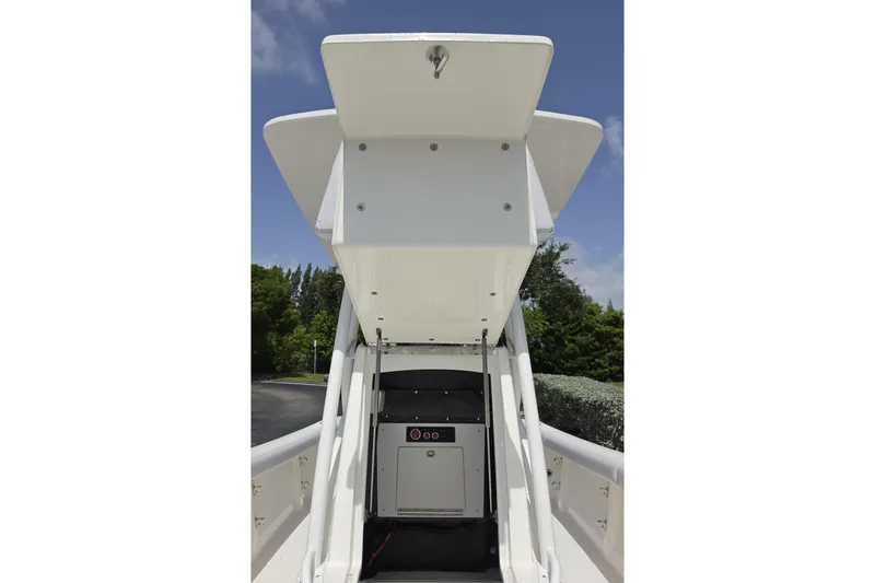 Slide: The Image of 2026 Mako 226 Center Console boat, featuring sleek design and modern console. - 19