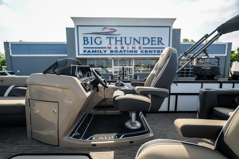 Slide: The Image of 2026 Viaggio Z24S boat interior at Big Thunder Marine Family Boating Center. - 19
