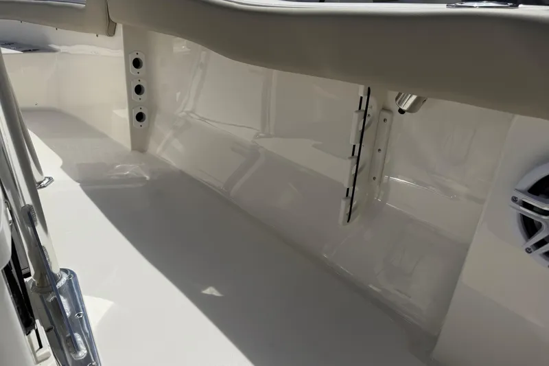 Slide: The Image of Interior view of a 2026 Key West 203 FS boat, showcasing sleek design and features. - 32