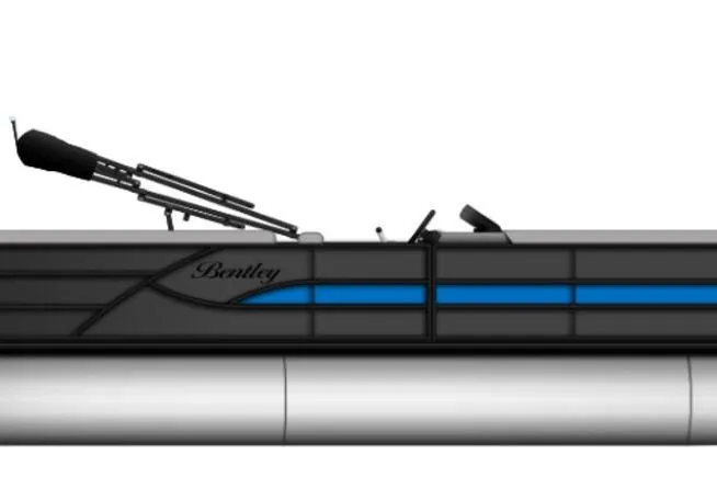 The Image of 2026 Bentley Pontoons 220 Cruise, sleek design with blue accents and modern features. - 0