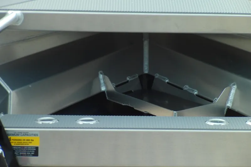 Slide: The Image of 2026 Stabicraft 1450 Explorer boat interior, showcasing durable aluminum construction. - 5