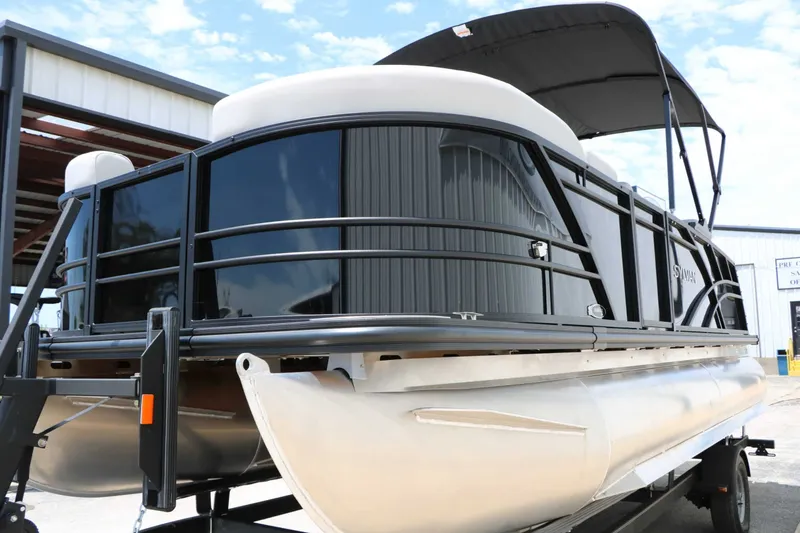 Slide: The Image of Sylvan Mirage 820 CLZ DH Premium Pontoon Includes Custom Trailer 2026 - 20