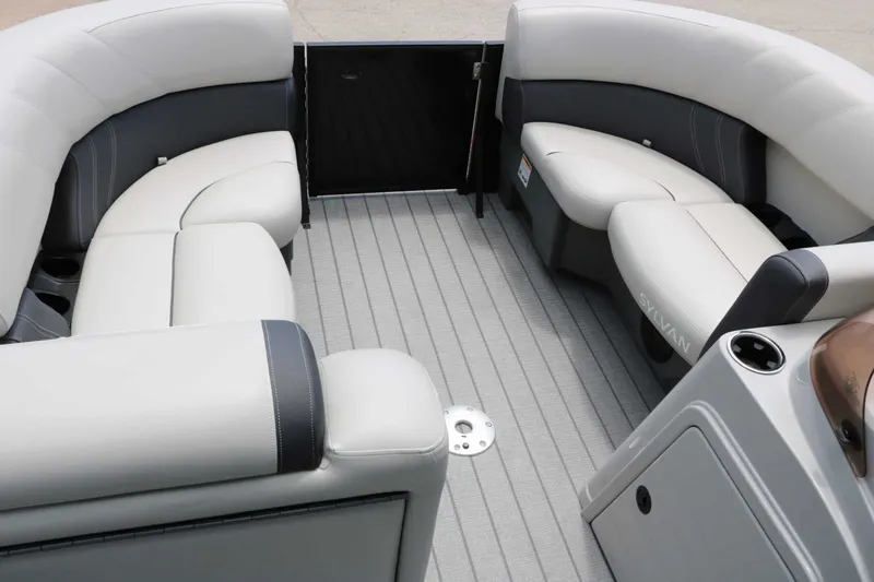 Slide: The Image of Sylvan Mirage 820 CLZ DH Premium Pontoon Includes Custom Trailer 2026 - 40