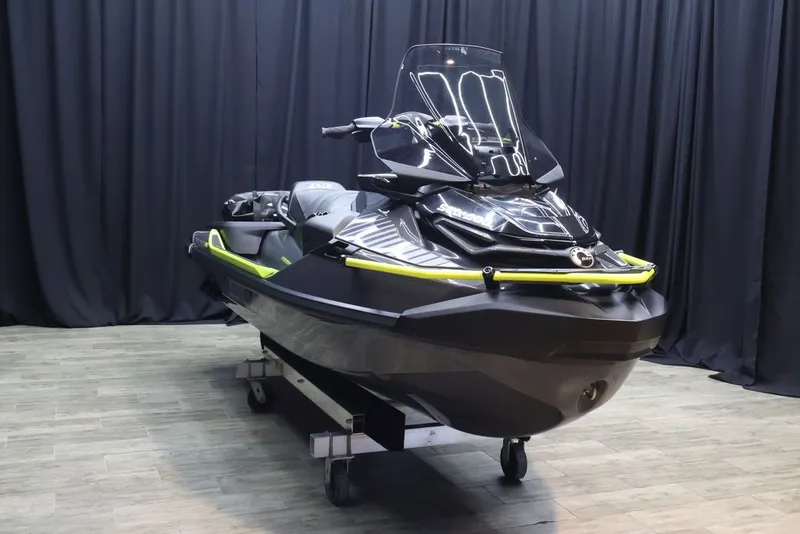 The Image of 2026 Sea-Doo Explorer Pro 170 on a showroom floor. - 0