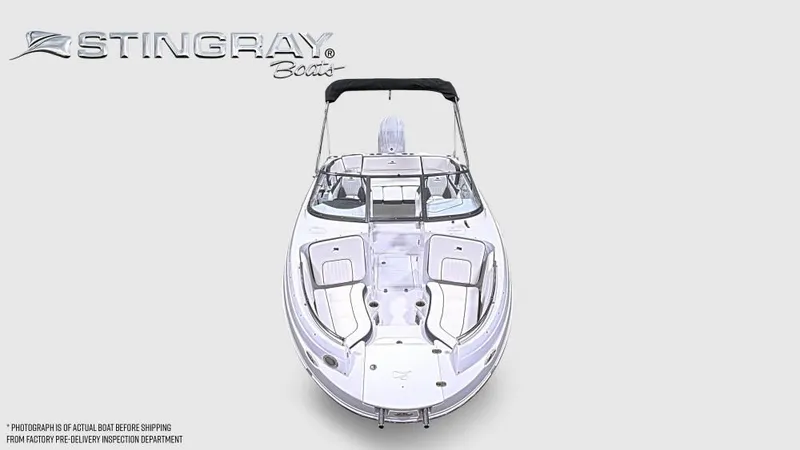 Slide: The Image of Stingray 211 DC 2027: Sleek design with spacious deck and comfortable seating. - 9