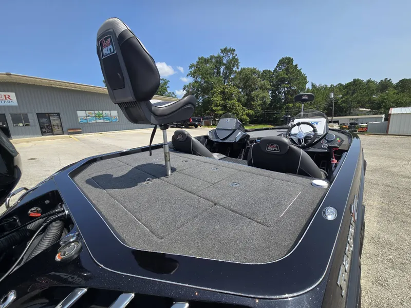 Slide: The Image of 2018 Ranger Z521 Comanche with spacious deck and seat, ideal for fishing. - 12