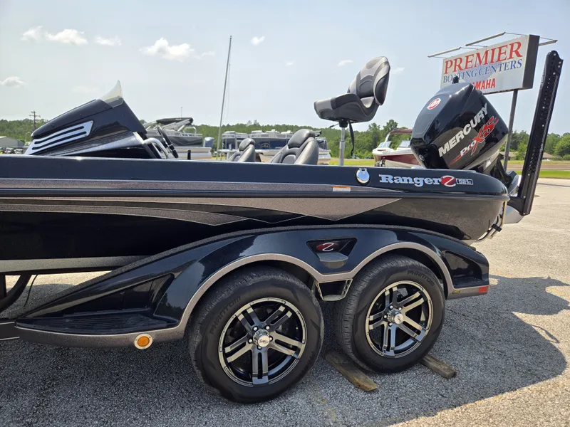 Slide: The Image of A 2018 Ranger Z521 Comanche on a trailer in a parking lot. - 3