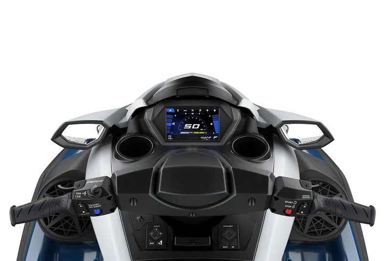Slide: The Image of Manufacturer Provided Image: 2026 Yamaha WaveRunner FX HO dashboard with digital display and controls. - 5