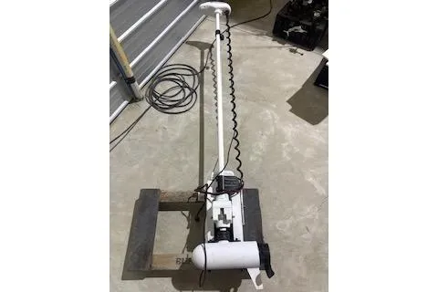 Slide: The Image of 2014 Scout 240 Bay Scout boat accessory on concrete floor. - 10