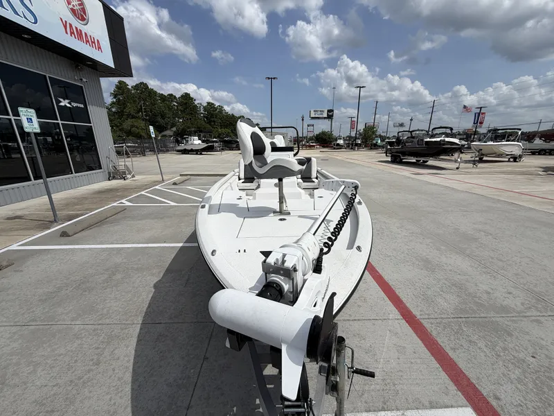 Slide: The Image of A 2022 Vexus AVX1980CC is parked on a lot. The sky is cloudy. - 6