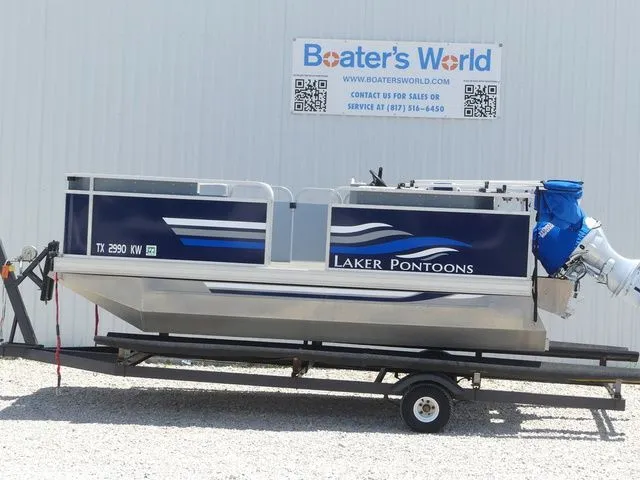 Slide: The Image of LAKER PONTOONS 714 2024 - 2