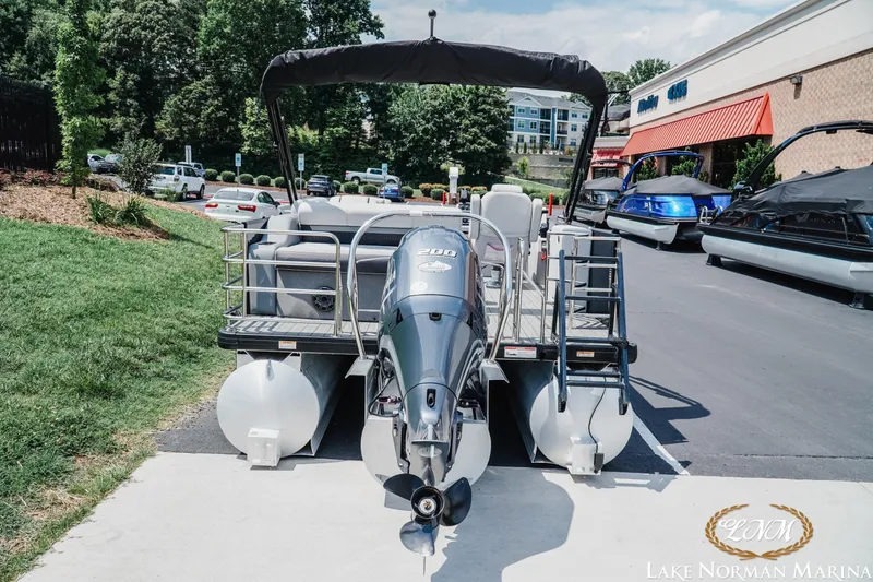 Slide: The Image of 2023 Godfrey Sweet Water 2286 SFL pontoon boat at Lake Norman Marina. - 4