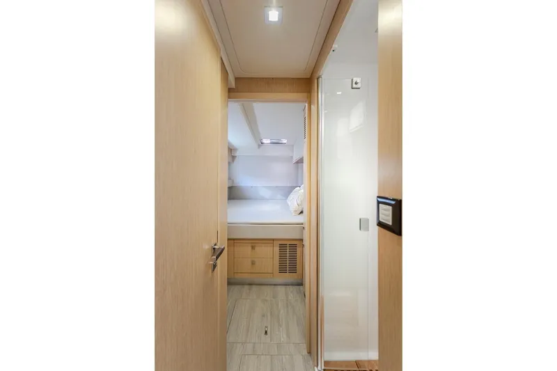 Slide: The Image of Interior of Privilege Signature 510 yacht, year 2025. - 23