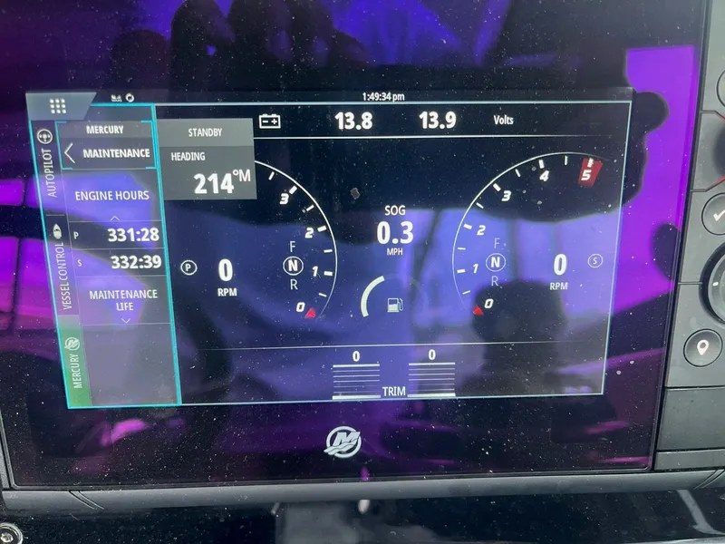 Slide: The Image of The image shows a digital dashboard displaying speed and engine data. - 8