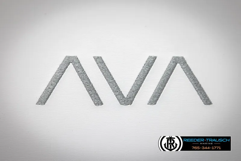 Slide: The Image of Logo of Avalon 2585 Excal VRBW 2025, featuring stylized 'AVA' design. - 52