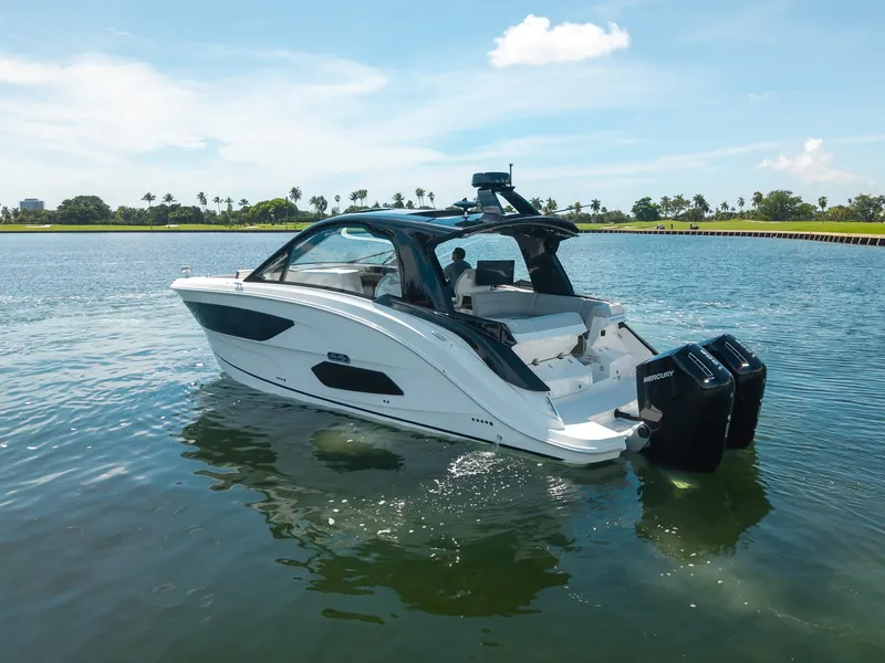Slide: The Image of Sea Ray Sundancer 370 Outboard 2026 - 2