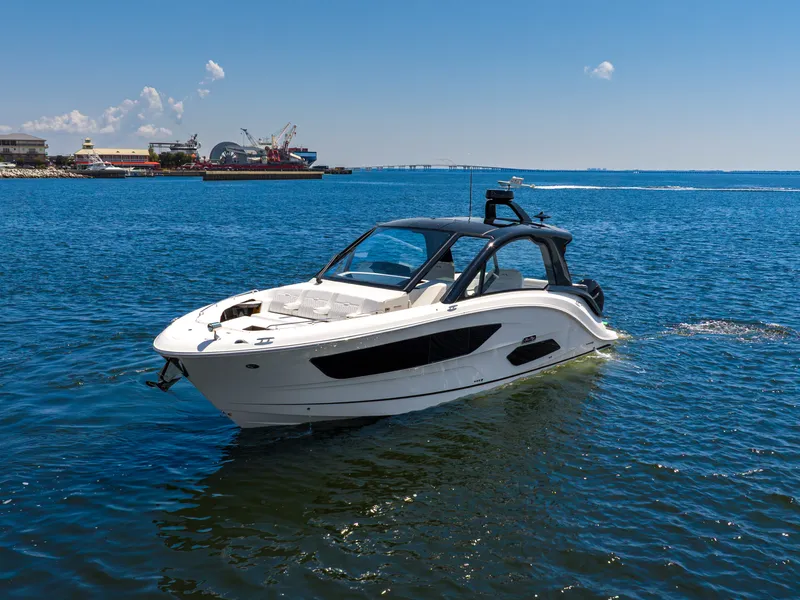 Slide: The Image of Sea Ray Sundancer 370 Outboard 2026 - 10
