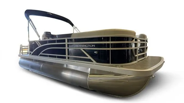 The Image of 2027 Bennington S L-Bench 20 SL pontoon boat with sleek design and spacious deck. - 1