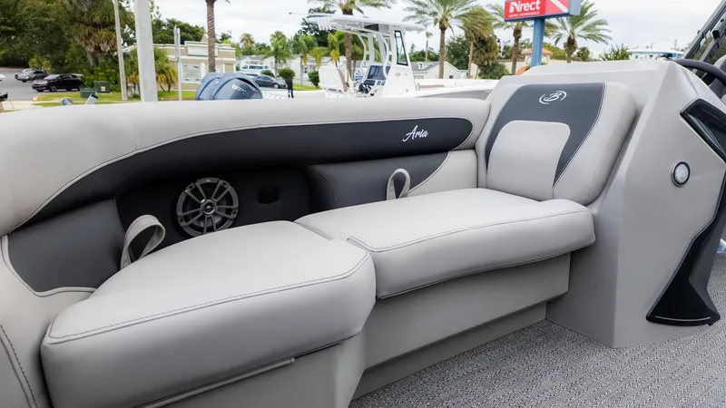 Slide: The Image of Barletta Aria A22CC 2026: Luxurious seating with gray upholstery and stylish design. - 18
