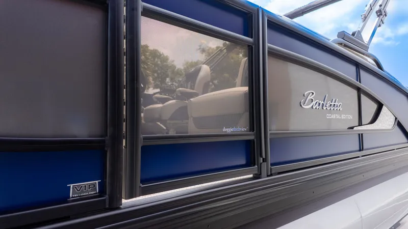 Slide: The Image of Close-up of the Barletta Lusso 23U featuring sleek details and modern design. - 6